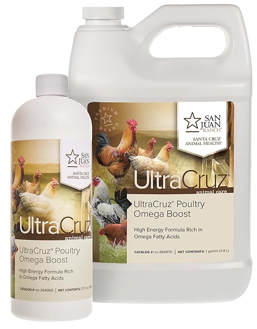 UltraCruz - sc-364969 Poultry Omega Boost Supplement, 32 oz