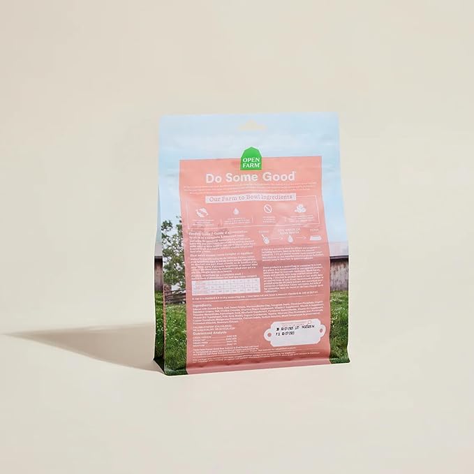 Open Farm, Freeze Dried Raw Cat Food, Complete Meal Morsels or Cat Treats with 92% Meat, Organs & Bone, Wild-Caught Salmon & Cod Recipe, 9oz Bag