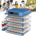 Home Incubator Egg Brooding Machine Chicken Incubator, 98-256 Eggs Incubator Automatic Turning and Hatching, Digital Incubator with Temperature Control,152,128