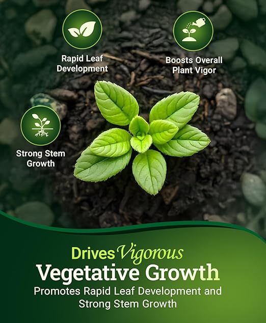FoxFarm Cultivation Nation Grow Liquid Plant Food, 2-1-6 - Part 1 of FoxFarm 3-Part Feeding Program for Vegetative Growth - NPK Fertilizer for Seedlings & Established Plants - 1 Quart