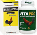 LUVAROBpharma® Poultry Pack – DesparasitPRO 200 Tablets + Vitapro 100 Tablets | 2-in-1 Veterinary Formula for Poultry and Ornamental Birds | Routine Care and Maintenance Pack