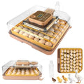 4th Gen - 48 Egg Fully Automatic Incubator, 2026 Upgraded Design, Intelligent Sensor-Based Humidity & Temp Control, Custom Days, Adjustable Auto Turning & Stop, Chick Separator, Flexible Egg Spacing