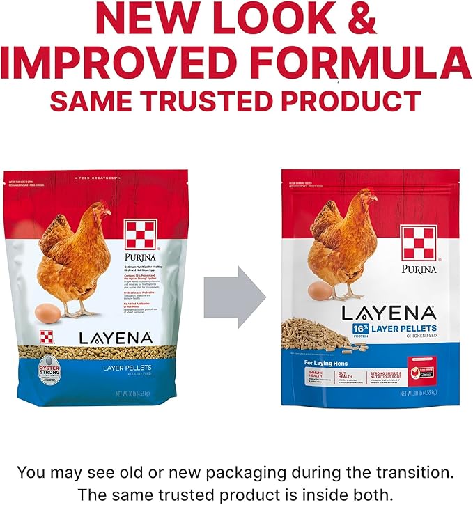 Purina® Layena® Pellets Chicken Feed, 10 Pound Bag