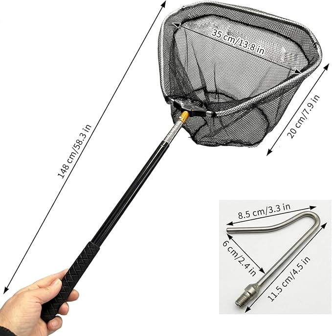 Chicken Catching Net, Telescopic Chicken Catcher with Stainless Steel Tube Extension, Poultry Hook for Birds, Dogs, and Small Animals, Décorations de Jardin