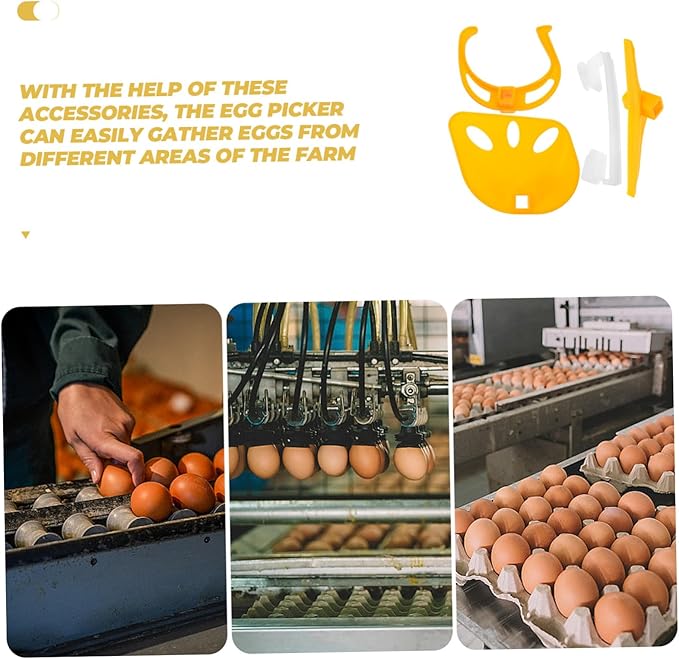 1Set Egg Collection Machine Accessory for Farm Egg Picker Compatible Farm Machine Part for Efficient Egg Gathering and Collection