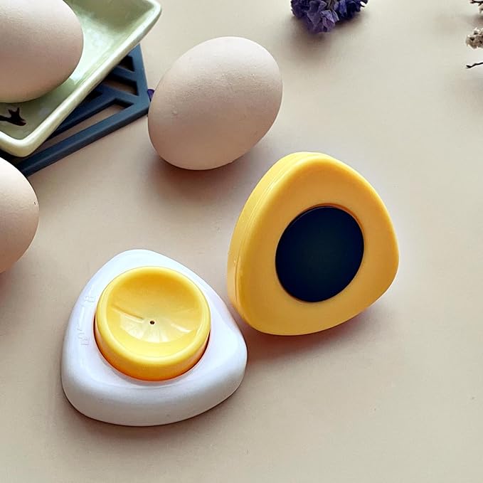Magenetic Egg Piercer Tool for Raw Eggs to Get Good Hard Boiled Eggs, Egg Poker Pricker with Safety Lock Egg Pin, Easy Egg Peeler By Punching Hole at Bigger End of the Egg Before Boiling