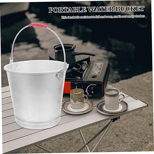 Ciieeo Capacity Milk Bucket Sturdy Water Storage Container for Multipurpose Use for Ranches Farms and Home Design with Comfortable Handle