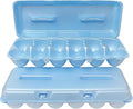 Cackle Hatchery Foam Egg Cartons for Chicken Eggs Holds 1 Dozen Eggs (Blue, 15pk)