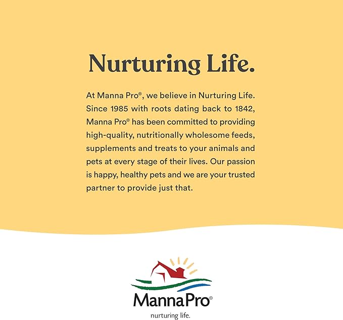 Manna Pro Chicken Grit with Probiotics – Crushed Granite Grit for Backyard Chickens, Supports Healthy Digestion and Gizzard Function, Ideal for Laying Hens and Small Flocks, 5 lb Bag