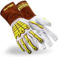 HexArmor High-Heat Resistance HeatArmor Gloves| Impact Protection | A9 Level Cut-Resistant | Welding Work Glove