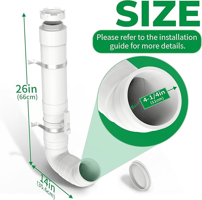 Forestchill Automatic Chicken Feeder with Adjustable Valves, Heavy Duty Plastic Pipe Chicken Coop Feeder of 7 Pounds Capacity, No Waste Hanging Chicken Feeders with 2 Lids