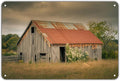 Rustic Barn Farmhouse Landscape Vintage Country Metal Sign Print Aesthetic for Garden Yard Bar Porch Home Bedroom Kitchen Wall Decor Decor Gift 8 x 12 inch