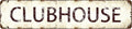 Rustic Clubhouse Metal Sign - Vintage 16x4 Inch Timeless Wall Art for Man Cave, Tavern, Hunting Lodge Decor - Farmhouse Plaque Gift for Dad, Outdoorsmen, Cabin Owners (Humor Signs, Father's Day)