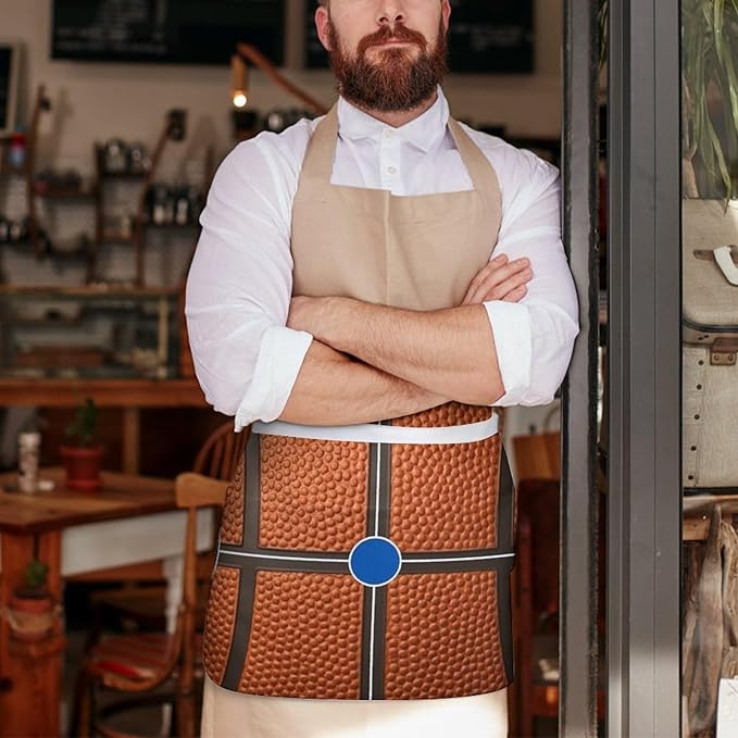 Unisex Half Waiter Waist Short Apron Waterproof Chef Works Waitress Aprons