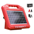 ANDMON S600 Solar Electric Fence Charger - 35 Mile Range, 0.65 Joules Powerful Solar Fence Charger, Ideal for Livestock and Garden Protection