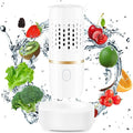 Cudinham Fruit and Vegetable Purifier Cleaner Washing Machine Capsule Shape Disinfection OH-ion Purification Technology for Cleaning Grains Rice Meat Seafood, White
