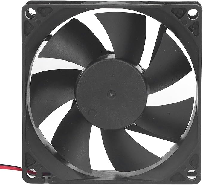 Fafeicy Chicken Coop Ventilation Fan, Solar Exhaust Fan, One Piece Stamped Technology, Lightweight Solar Ventilation Fan, for Dog, Electronic Cooling Fans