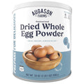 Augason Farms Dried Whole Egg Powder Can - Pasteurized Eggs for Kitchen use, Baking meals & Daily use - Emergency Food Storage - Long Shelf Life Powdered Eggs - 85 Servings