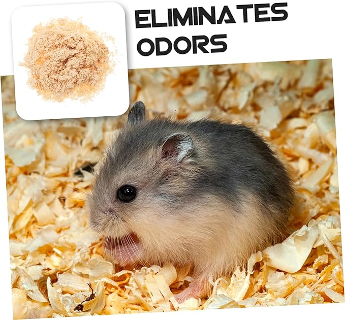 BESPORTBLE Hamster Bedding Shavings Soft Moisture-Absorbing Wood Shavings for Small Animals for Guinea Pigs Chickens and Reptile Enclosures