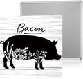 Country Kitchen Wall Decor Home Decor Farmhouse Rustic Pig Kitchen Sign Floral Decorations For Home Yard Patio 8×8 Inches Tin Sign