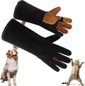 HLDD HANDLANDY Animal Handing Gloves- Bite Proof, Puncture & Scratch Resistant for Safe Handling