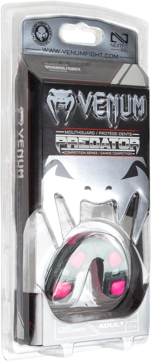 Venum Predator Mouthguard One Size, Black/Pink