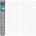 20GA Galvanized Hexagonal Poultry Netting Chicken Wire 48 inches x 25 feet x 1 inch Mesh