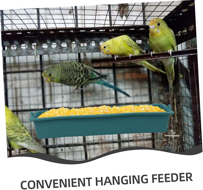 Yardwe 2Pcs Durable Livestock Food Feeder Versatile Chick Cage Accessories for Chickens Pigs Cows and Ducks Convenient Easy to Clean Plastic Dispenser for Feeding