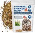 Pampered Chicken Mama Premium Chicken Scratch Treat - High Protein & High Calcium All-Natural Backyard Chicken Grower Feed Supplies for Laying Chickens (2.5 pounds)
