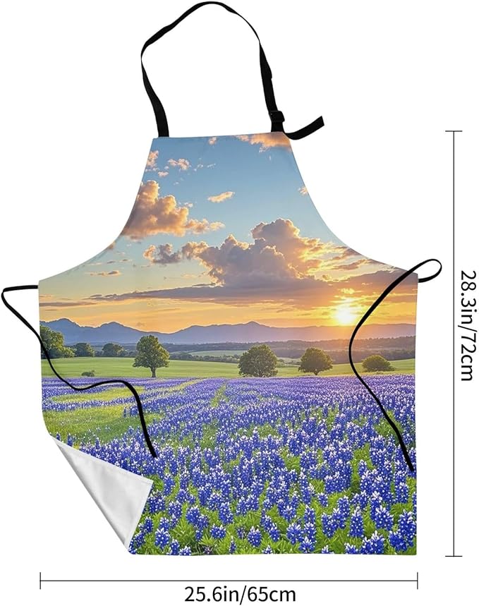 Apron for Women Men Waterproof Adjustable Bib Tractor farm Cooking Aprons Chef Bibs
