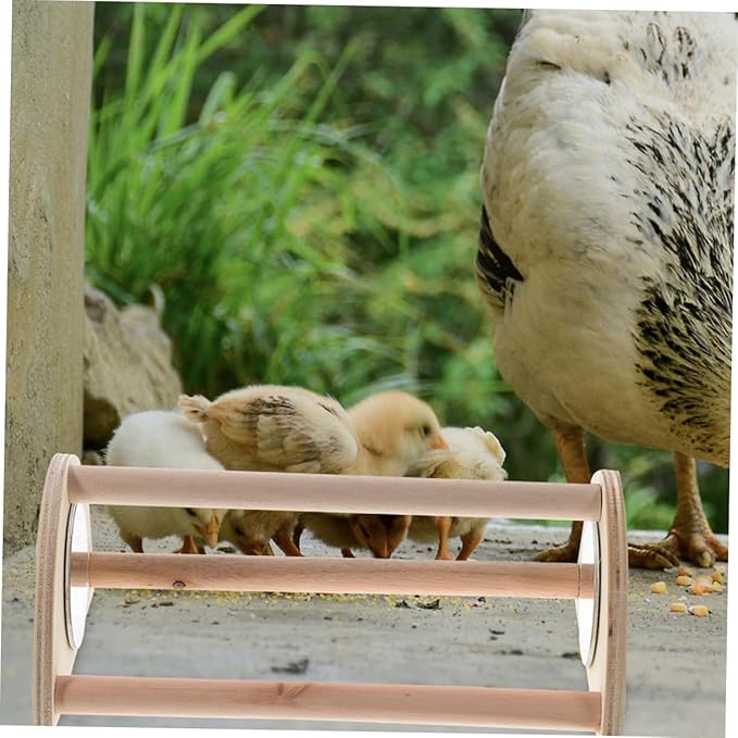 Milisten Chicken Perch Stand for Hens Chicks Lightweight Wooden Roosting Bars for Indoor Outdoor Use Encourages Healthy Growth Social Interaction Poultry Habitats