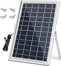 Solar Power Panel for Automatic Coop Door - 6W 6V Solar Accessory for Easy Installation, Efficient Energy & Reliable Poultry Protection