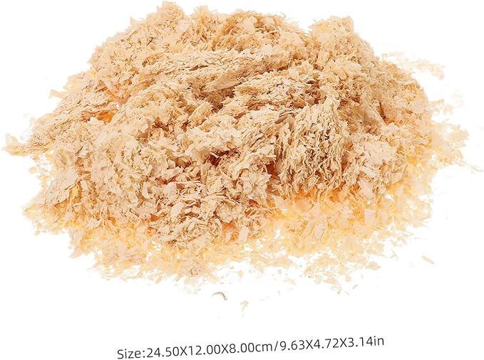 Small Animal Bedding Birch Wood Shavings for Hamsters Rabbits Guinea Pigs and Chickens Absorbent Reusable Pet Bedding