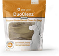 Vet One DuoClenz Enzyme Coated Dog Dental Chews for Large Dogs - Veterinarian Formulated - 30 Count