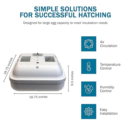 Incubator Warehouse HovaBator 2370 Starter Egg Incubator Kit (No Additional Tray, Add HumidiKit)