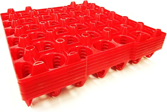 Rite Farm Products 24 30 Egg Poly Chicken Trays Shipping Carton Poultry Flat