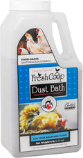 Progressive Planet Fresh Coop Dust Bath, 6lb Jug - Food-Grade Diatomaceous Earth & Calcium Montmorillonite Clay - Supports Healthy Feathers, Reduces Boredom & Encourages Natural Dust Bathing