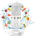 Fruit and Vegetable Cleaning Machine, USB Wireless Food Purifier, Cleaner Device for Washing Fruits, Rice, Meat and Tableware (White)