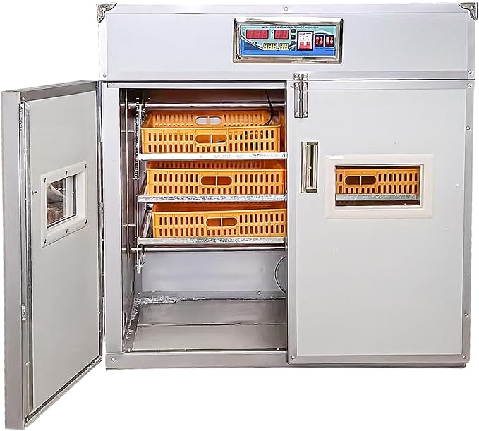 528 Egg Incubator Cabinet, Professional Cabinet Incubator, Eggs Intelligent Automatic Egg Hatcher, Temperature Humidity Control, Automatic Turning, for Chicken Duck Dove Quail