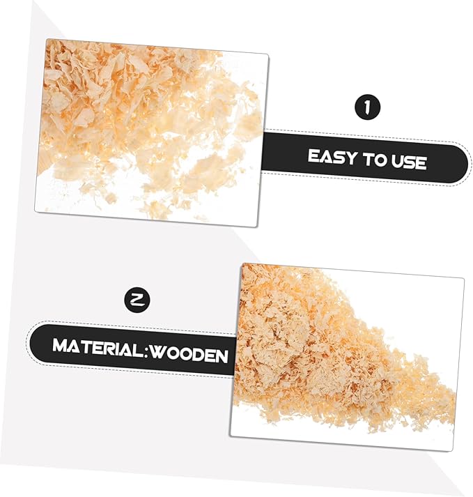 Small Animal Bedding Birch Wood Shavings for Rabbits Guinea Pigs Chickens Snakes Reptiles Moisture Absorbing Comfortable Reusable Pet Litter for Cozy Living Spaces