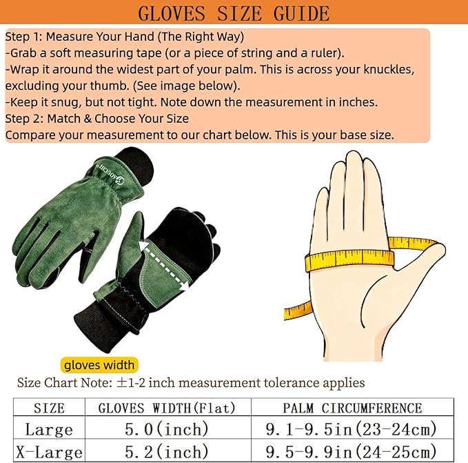 Work Gloves, Puncture and Abrasion Resistant, Heat Resistant, Gardening, Welding, Construction, Cooking, Oven Mitts