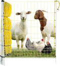 Premier 1 Portable Electric Chicken Net with Built-in Posts | 48"H x 164'L | Yellow Poultry Fence for Backyard Chickens, Ducks, Turkeys