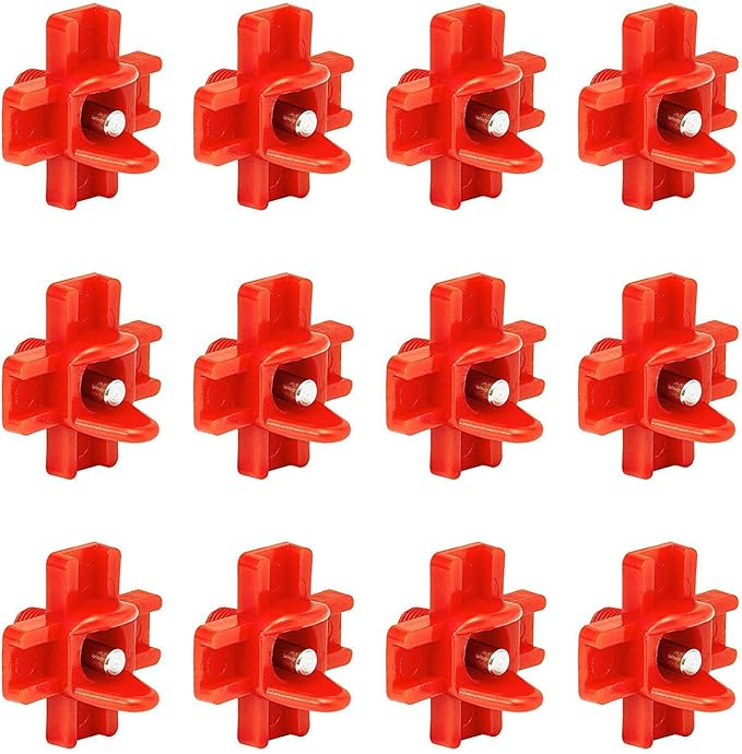 Doublewood 12Pcs Chicken Nipples Horizontal Side Mount Poultry Water Nipple Waterer Drinker Outdoors for Chicken Ducks Quail and Other Poultry (12)
