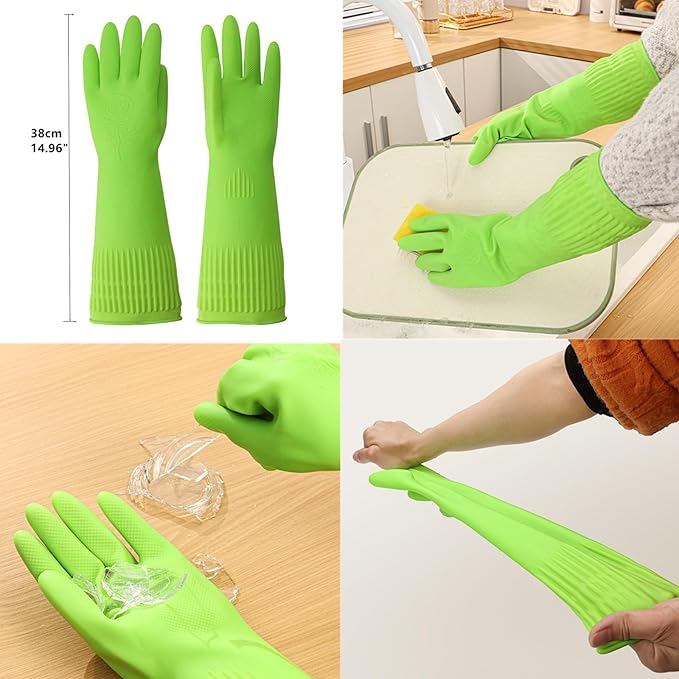 8Pcs Kitchen Crevice Cleaning Brush Set Grill Brush,Multi Purpose Hard Bristle Brushes,Scraper,Rubber Gloves for Deep Cleaning Gap,Car,Sink,Corners,Tight Spaces,Blender,Range Hood,Stove Clean
