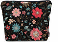 Woman Makeup Bag Paisley Flower, Colorful Paisley Floral Red Makeup Bags Travel Cosmetic Bags Toiletry Makeup Organizer Pencil Pouch Make Up Cosmetic Bag For Owners Lady Birthday Gifts