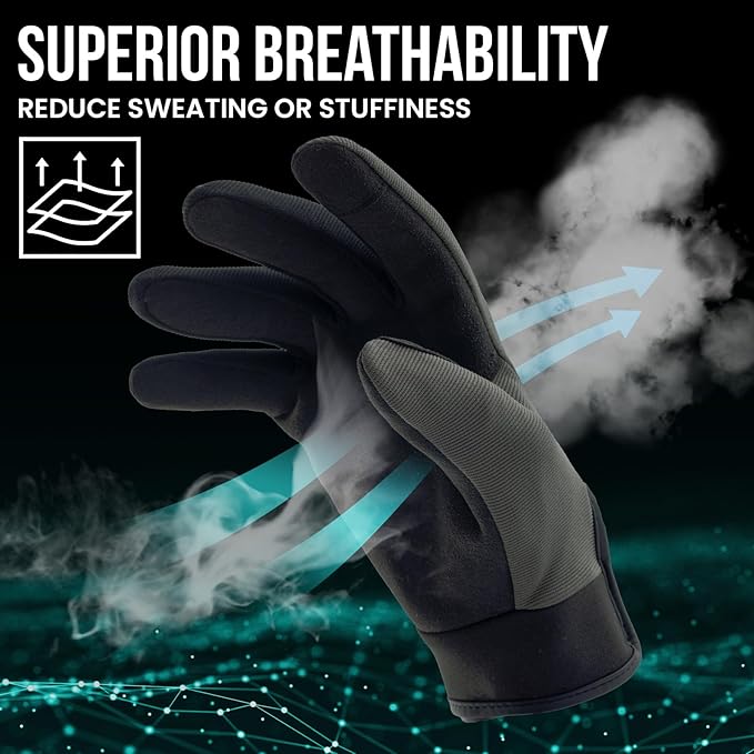 TAILI Level 2 Needlestick, Level 5 Puncture Resistant Work Gloves, Breathable and Touchscreen