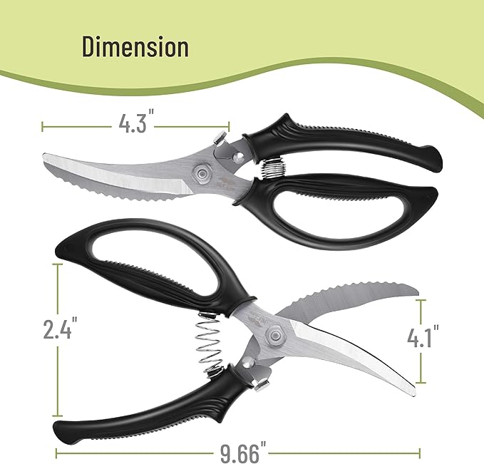 Mr. Pen- Heavy Duty Poultry Shears, Chicken Shears, Meat Cutting Scissors, Chicken Scissors Heavy Duty