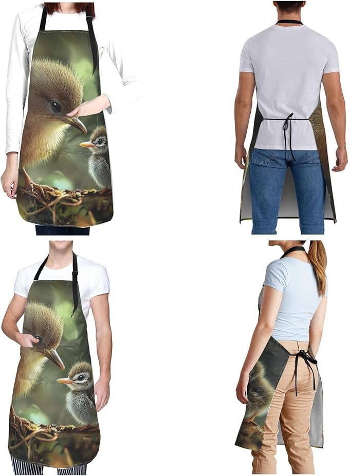 Waterproof Aprons for Women Men Adjustable Bib Tractor farm Apron Chef Cooking Aprons for Kitchen