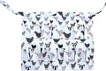 Egg Collecting Apron Chicken Egg Apron for Fresh Eggs Holder Deep Pocket Gifts for People with White Medium