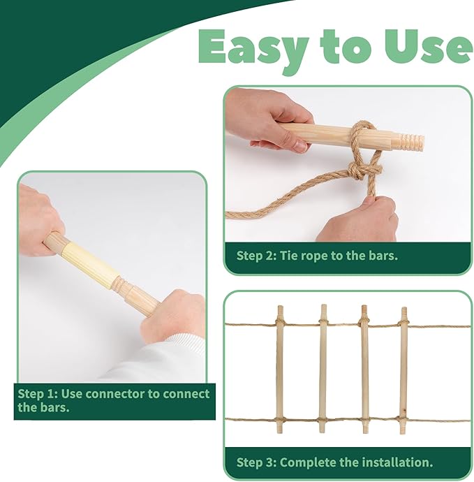 Chicken Toys for Coop, Chicken Perch for Coop, Chick Swing, Chain Chick Ladder, Chick Roosting Bars, Easy to Install